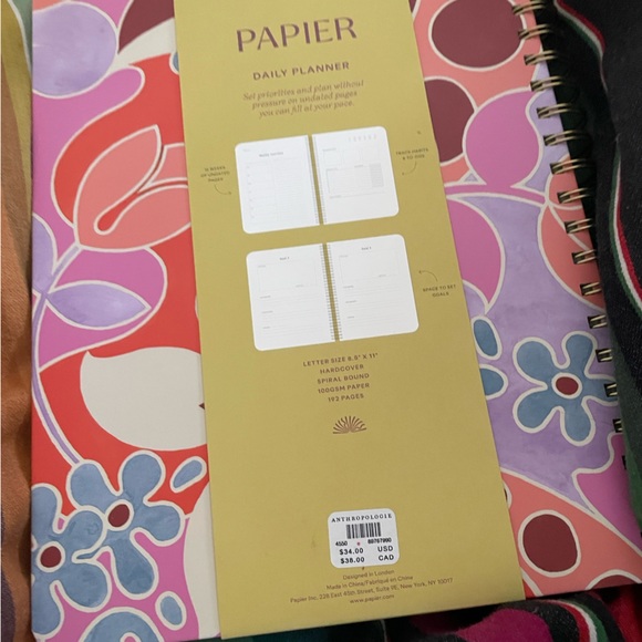 Papier Undated Daily Planner - Picture 3 of 7